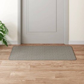 Alfombra de pasillo con aspecto de sisal plateada 50x100 cm en Alfombras | Comprar online en Foru.es