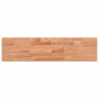 Estante de pared madera maciza de haya 80x20x4 cm en Estanterías | Comprar online en Foru.es
