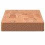 Estante de pared madera maciza de haya 80x20x4 cm en Estanterías | Comprar online en Foru.es