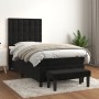 Cama box spring con colchón cuero sintético negro 90x190 cm de vidaXL, Camas y somieres - Ref: Foro24-3138057, Precio: 341,50...