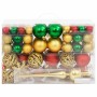 Juego de bolas Navidad 112 pzas poliestireno rojo/verde/dorado en Decoración Festiva y Estacional | Comprar online en Foru.es