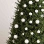 Juego de bolas de Navidad 111 pzas poliestireno blanco en Decoración Festiva y Estacional | Comprar online en Foru.es