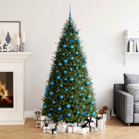 Juego de bolas de Navidad 111 pzas poliestireno azul en Decoración Festiva y Estacional | Comprar online en Foru.es