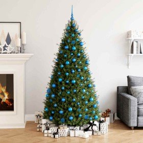 Juego de bolas de Navidad 111 pzas poliestireno azul en Decoración Festiva y Estacional | Comprar online en Foru.es