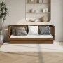 Sofá cama de madera maciza de pino marrón miel 75x190 cm de vidaXL, Camas y somieres - Ref: Foro24-821577, Precio: 154,92 €, ...