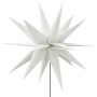 Lámpara de Navidad LED y estaca de tierra plegable blanca 57 cm en Decoración Festiva y Estacional | Comprar online en Foru.es
