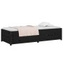 Sofá cama de madera maciza de pino negro 75x190 cm de vidaXL, Camas y somieres - Ref: Foro24-821603, Precio: 195,94 €, Descue...