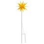 Lámpara de Navidad LED y estaca tierra plegable amarilla 57 cm en Decoración Festiva y Estacional | Comprar online en Foru.es
