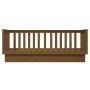 Sofá cama de madera maciza de pino marrón miel 90x190 cm de vidaXL, Camas y somieres - Ref: Foro24-821582, Precio: 147,66 €, ...