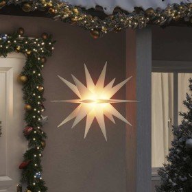 Lámpara de Navidad con LED plegable blanca 100 cm en Decoración Festiva y Estacional | Comprar online en Foru.es