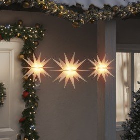 Lámparas de Navidad LED plegables 3 unidades blanco en Decoración Festiva y Estacional | Comprar online en Foru.es