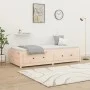 Sofá cama de madera maciza de pino 75x190 cm de vidaXL, Camas y somieres - Ref: Foro24-821599, Precio: 141,46 €, Descuento: %