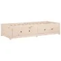 Sofá cama de madera maciza de pino 75x190 cm de vidaXL, Camas y somieres - Ref: Foro24-821599, Precio: 141,46 €, Descuento: %