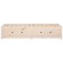 Sofá cama de madera maciza de pino 75x190 cm de vidaXL, Camas y somieres - Ref: Foro24-821599, Precio: 143,29 €, Descuento: %