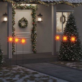 Lámparas de Navidad LED plegables 3 unidades rojo 35 cm en Decoración Festiva y Estacional | Comprar online en Foru.es