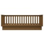 Sofá cama madera maciza de pino marrón miel 90x200 cm de vidaXL, Camas y somieres - Ref: Foro24-821567, Precio: 170,42 €, Des...