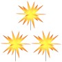 Lámpara de Navidad LED plegable 3 unidades amarillo 35 cm en Decoración Festiva y Estacional | Comprar online en Foru.es