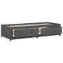 Sofá cama madera maciza de pino gris 90x200 cm de vidaXL, Camas y somieres - Ref: Foro24-821591, Precio: 210,66 €, Descuento: %
