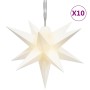 Lámpara de Navidad 10 LEDs blanco 10 cm en Decoración Festiva y Estacional | Comprar online en Foru.es