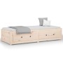 Sofá cama de madera maciza de pino 80x200 cm de vidaXL, Camas y somieres - Ref: Foro24-821584, Precio: 164,41 €, Descuento: %