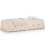Solid pine wood sofa bed 80x200 cm by vidaXL, Beds and slatted bases - Ref: Foro24-821584, Price: 184,49 €, Discount: %