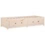 Solid pine wood sofa bed 80x200 cm by vidaXL, Beds and slatted bases - Ref: Foro24-821584, Price: 184,49 €, Discount: %