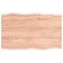 Tablero mesa madera tratada roble borde natural 80x50x2 cm de vidaXL, Tableros para mesas - Ref: Foro24-363941, Precio: 55,73...