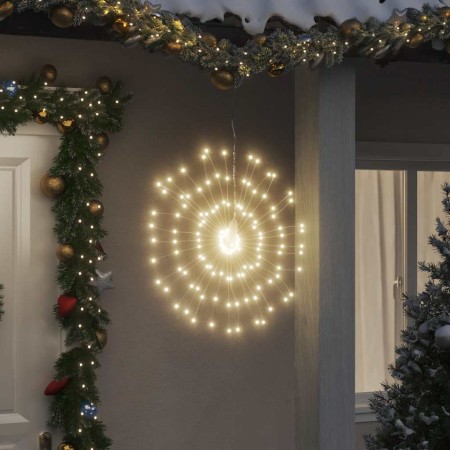 Luces de Navidad de estrellas 4 uds 140 LED blanco cálido 17 cm en Decoración Festiva y Estacional | Comprar online en Foru.es