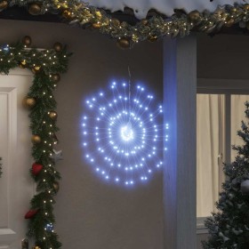 Luces de Navidad de estrellas 140 LED blanco frío 17 cm en Decoración Festiva y Estacional | Comprar online en Foru.es