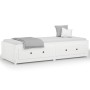 Sofá cama madera maciza de pino blanco 90x200 cm de vidaXL, Camas y somieres - Ref: Foro24-821590, Precio: 248,11 €, Descuent...