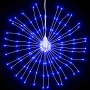 Luces de Navidad de estrellas 140 LED azul 17 cm en Decoración Festiva y Estacional | Comprar online en Foru.es