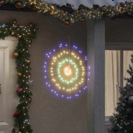 Luces de Navidad de estrellas 4 uds 140 LED de colores 17 cm en Decoración Festiva y Estacional | Comprar online en Foru.es
