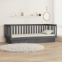 Sofá cama de madera maciza de pino gris 100x200 cm de vidaXL, Camas y somieres - Ref: Foro24-821571, Precio: 159,96 €, Descue...