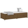 Sofá cama de madera maciza de pino marrón miel 75x190 cm de vidaXL, Camas y somieres - Ref: Foro24-821602, Precio: 171,60 €, ...
