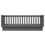 Sofá cama de madera maciza de pino gris 100x200 cm de vidaXL, Camas y somieres - Ref: Foro24-821571, Precio: 159,96 €, Descue...