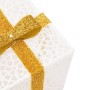 Cajas de regalo Navidad iluminadas 3 uds 64 LEDs blanco cálido en Decoración Festiva y Estacional | Comprar online en Foru.es