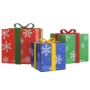 Cajas de regalo Navidad iluminadas 3 uds 64 LEDs blanco cálido en Decoración Festiva y Estacional | Comprar online en Foru.es