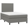 Cama box spring con colchón tela gris oscuro 120x200 cm de vidaXL, Camas y somieres - Ref: Foro24-3141602, Precio: 440,94 €, ...