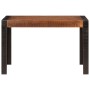 Mesa de comedor madera maciza de mango marrón miel 120x60x76 cm en Mesas de comedor | Comprar online en Foru.es