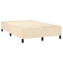 Cama box spring con colchón tela color crema 120x200 cm de vidaXL, Camas y somieres - Ref: Foro24-3142006, Precio: 441,64 €, ...