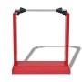 Soporte de equilibrio de la rueda de la motocicleta profesional rojo de vidaXL, Equipo & Herramientas de Taller - Ref: Foro24...
