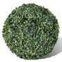 Arbusto de bolas Boj artificial H27 cm 2 unidades de vidaXL, Flora artificial - Ref: Foro24-40871, Precio: 30,30 €, Descuento: %