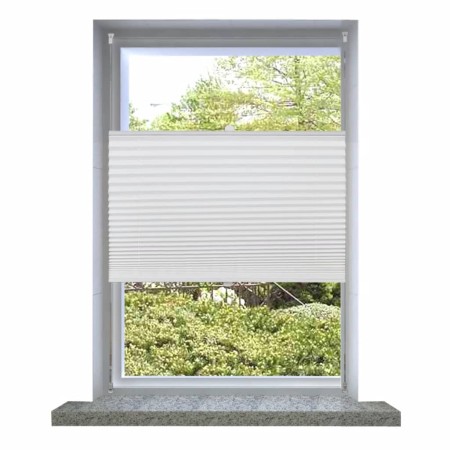 Persiana Plisada 40X100cm Blanco de vidaXL, Persianas y estores - Ref: Foro24-240585, Precio: 18,28 €, Descuento: %