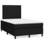 Cama box spring con colchón tela negro 120x200 cm de vidaXL, Camas y somieres - Ref: Foro24-3141603, Precio: 431,66 €, Descue...