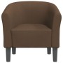 Sillón de tela marrón en Sillones | Comprar online en Foru.es