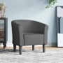 Sillón de tela gris oscuro en Sillones | Comprar online en Foru.es