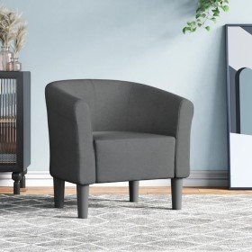 Sillón de tela gris oscuro en Sillones | Comprar online en Foru.es