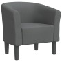Sillón de tela gris oscuro en Sillones | Comprar online en Foru.es
