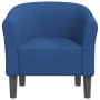 Sillón de tela azul en Sillones | Comprar online en Foru.es