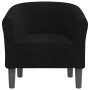 Sillón de tela negra en Sillones | Comprar online en Foru.es